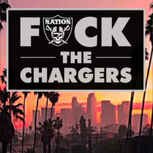 Load image into Gallery viewer, We Run LA/F The Chargers flag
