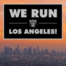 Load image into Gallery viewer, We Run LA/F The Chargers flag