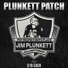 Load image into Gallery viewer, Plunkett for HOF Patch