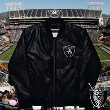 Load image into Gallery viewer, MADDEN LEATHER BOMBER JACKET