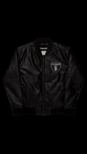 Load image into Gallery viewer, FLORES LEATHER BOMBER JACKET