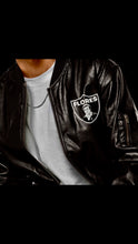 Load image into Gallery viewer, FLORES LEATHER BOMBER JACKET